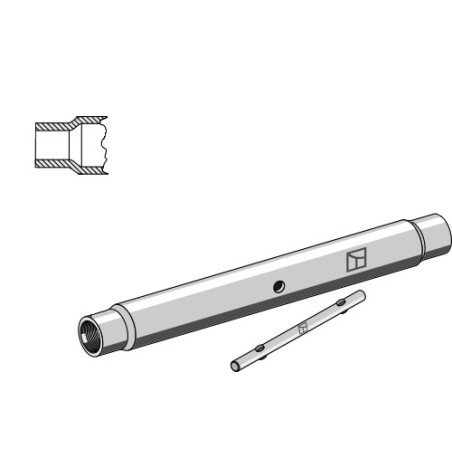 Tube M30x3