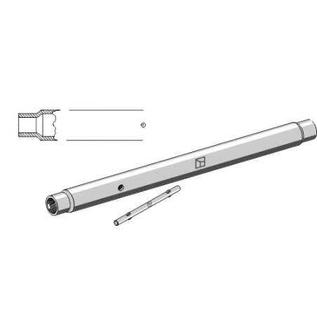 Tube M30x3,5