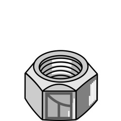 Écrou à freinage interne - M12x1,75 - AS Motor