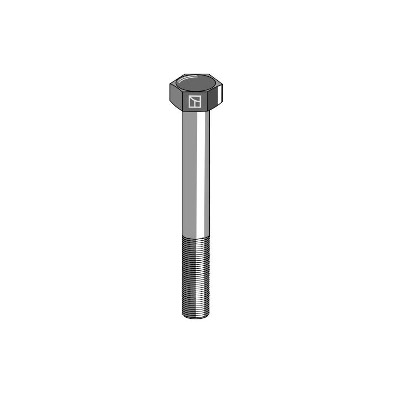 Boulon à tête hexagonale M20x2,5x200  sans écrou