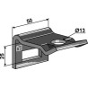 Bride de fixation pour dent 32x10 - 32x12 - Protecteur d'usure - Regent - 33.42.185