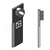 Couteau broyeur de paille 100x35mm - Willibald - 300-30-108