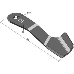Couteau-faucheur 668mm - gauche - Spearhead - 7770751