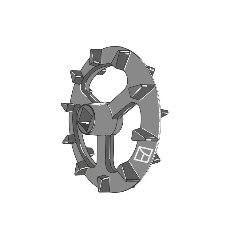 Roue crosskill - Ø350mm - Maschio / Gaspardo - R18223210R