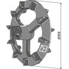Roue crosskill - Ø350mm - Maschio / Gaspardo - R18223210R