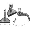 Marteau broyeur 108x22mm - PTA - Frontoni