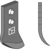Couteau pour fossoyeuse - Maletti - AFR/0 - AFR/1C AFR/0S - AFR/0S-3C
