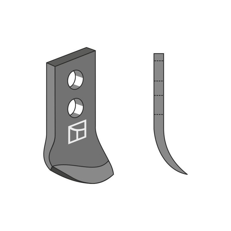 Couteau pour fossoyeuse - Maletti - AFR/0 - AFR/1C AFR/0S - AFR/0S-3C - AFR/2R