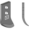 Couteau pour fossoyeuse - Maletti - AFR/0 - AFR/1C AFR/0S - AFR/0S-3C - AFR/2R