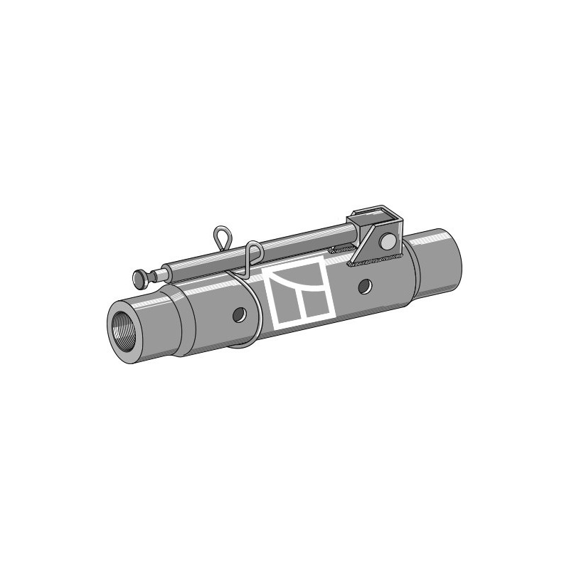 Tube 400mm compl. 1 3/4 - Massey Ferguson