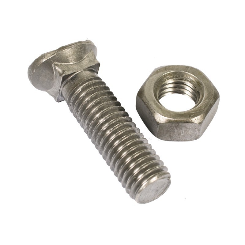 BOULON TETE FRAISEE OVALE 10X38 8.8 BRUT TYPE KONGSKILDE