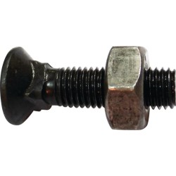BOULON TETE FRAISEE COLLET CARRE 10X25 8.8 BRUT