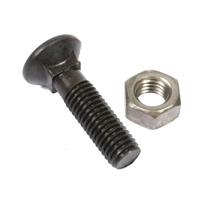 BOULON TETE FRAISEE COLLET CARRE 10X40 8.8 BRUT