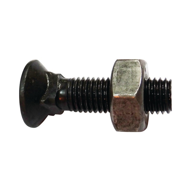 BOULON TETE FRAISEE COLLET CARRE 10X60 8.8 BRUT