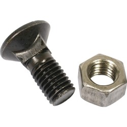 BOULON TETE FRAISEE COLLET CARRE 12X30 8.8 BRUT