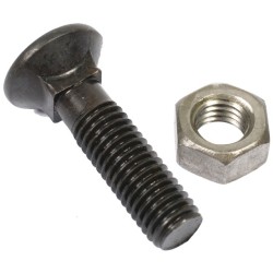 BOULON TETE FRAISEE COLLET CARRE 11X45 8.8 BRUT