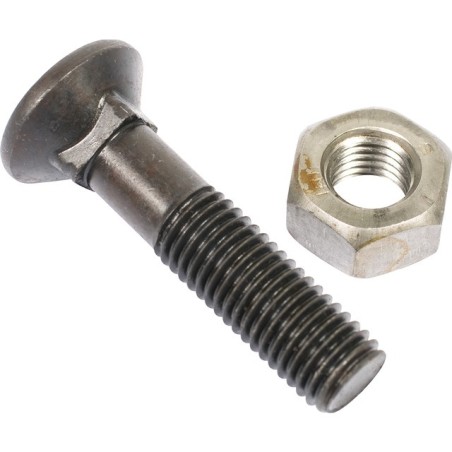 BOULON TETE FRAISEE COLLET CARRE 11X50 8.8 BRUT