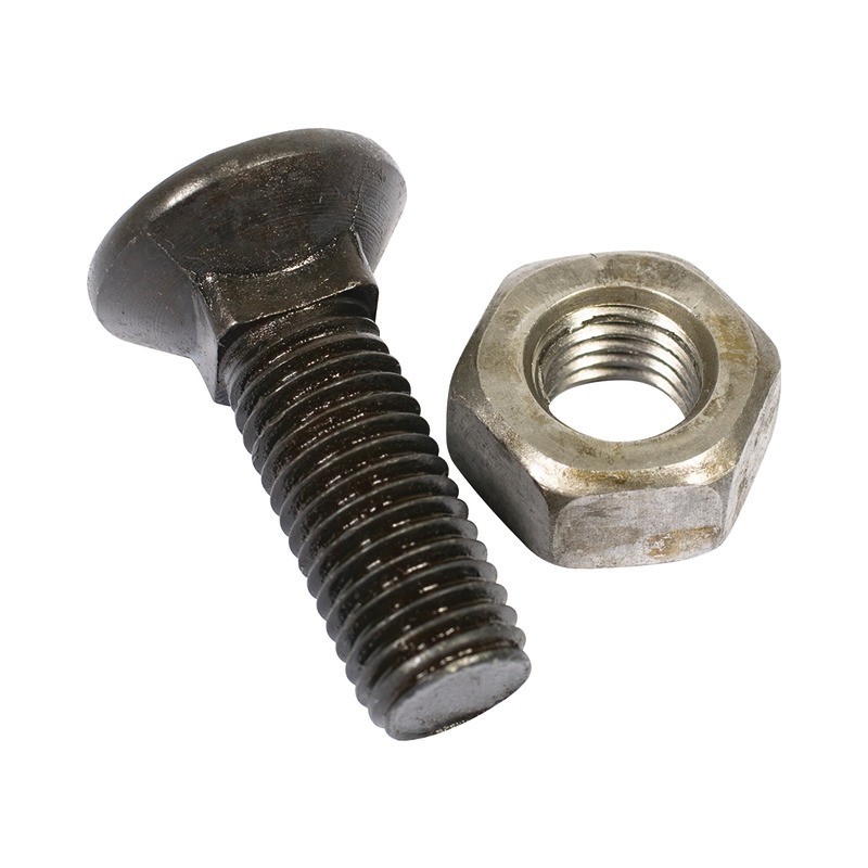 BOULON TETE FRAISEE COLLET CARRE 11X35 8.8 BRUT