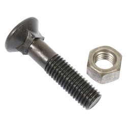 BOULON TETE FRAISEE COLLET CARRE 12X55 8.8 BRUT - 910131255