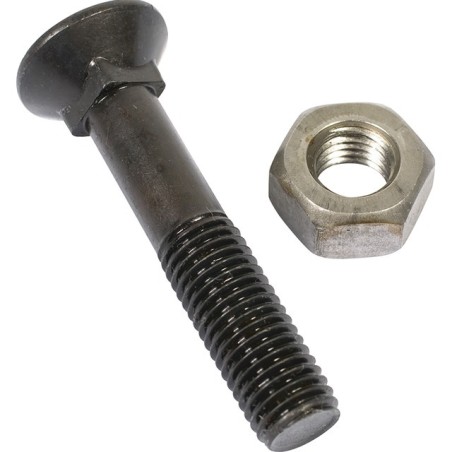 BOULON TETE FRAISEE COLLET CARRE 11X60 8.8 BRUT