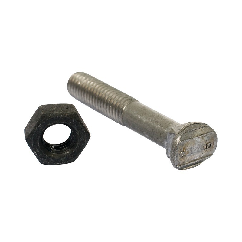 BOULON TETE FRAISEE OVALE 10X60 10.9 BRUT TYPE KONGSKILDE