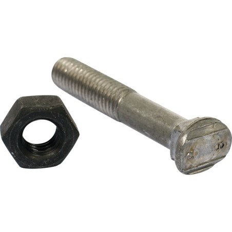 BOULON TETE FRAISEE OVALE 10X60 10.9 BRUT TYPE KONGSKILDE