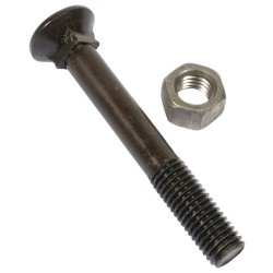 BOULON TETE FRAISEE COLLET CARRE 12X90 8.8 BRUT