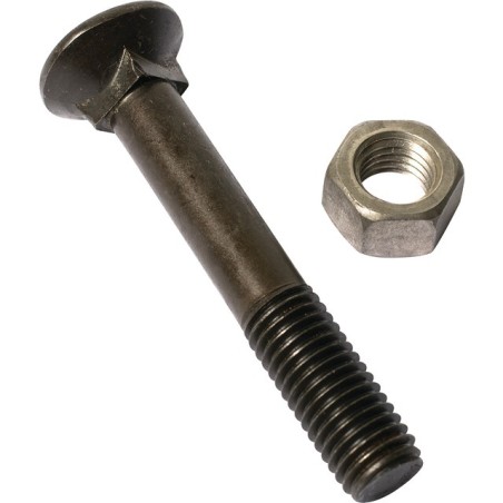 BOULON TETE FRAISEE COLLET CARRE 14X90 8.8 BRUT