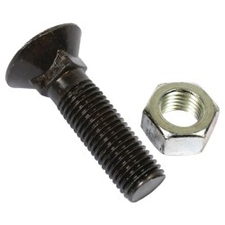 BOULON TETE FRAISEE COLLET CARRE 16X60 8.8 BRUT