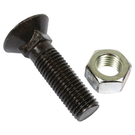BOULON TETE FRAISEE COLLET CARRE 16X60 8.8 BRUT
