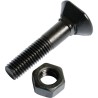 BOULON TETE FRAISEE OVALE 12X60 12.9 BRUT