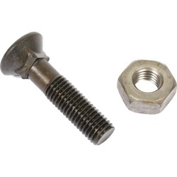 BOULON TETE FRAISEE COLLET CARRE 9X40
