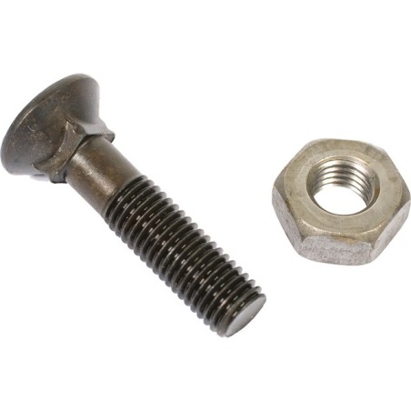 BOULON TETE FRAISEE COLLET CARRE 9X40