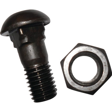 BOULON TETE RONDE COLLET CARRE 12X35 12.9 BRUT TYPE LEMKEN