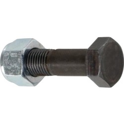 BOULON + ECROU FREIN 20X1,5X120 LG FILETE 46 MM 8.8 3002392 & 1012420