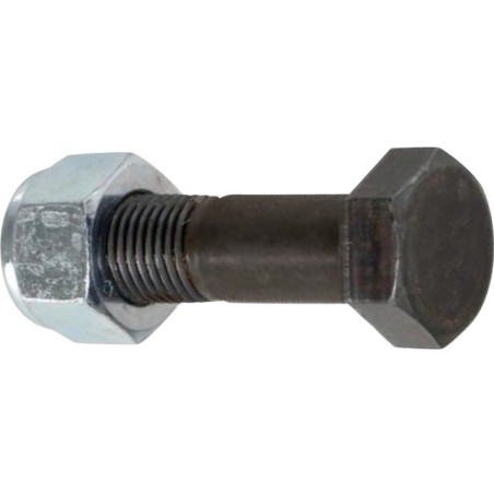 BOULON + ECROU FREIN 20X1,5X120 LG FILETE 46 MM 8.8 3002392 & 1012420