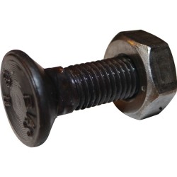 BOULON TETE FRAISEE COLLET CARRE 10X30 8.8 BRUT BLISTER DE 10