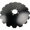 DISQUE DE SEMOIR CRENELE Ø 350X4 4 TROUS TYPE RABE - 9008.55.10