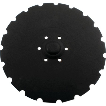 DISQUE DE SEMOIR CRENELE Ø 410X5 6 TROUS TYPE SULKY - 980197 | 680197