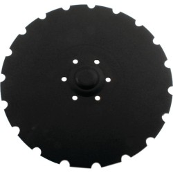 DISQUE DE SEMOIR CRENELE Ø 410X5 6 TROUS TYPE SULKY - 980350 | 680350