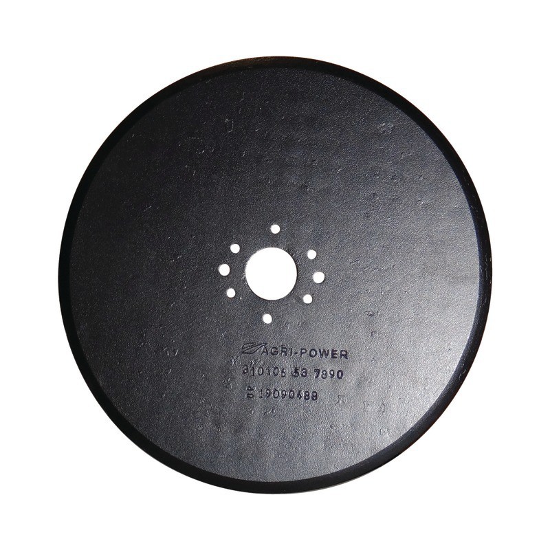 DISQUE DE SEMOIR LISSE Ø 340X2,5 6 TROUS TYPE HORSCH - 310106