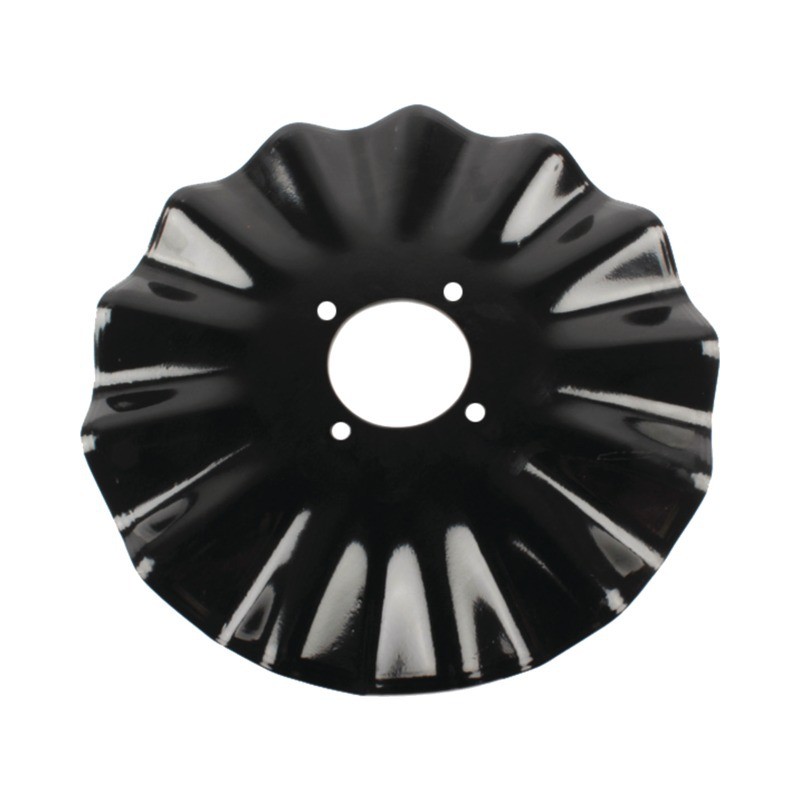 DISQUE DE SEMOIR ONDULE Ø 460X2,5 4 TROUS TYPE HORSCH - 320003