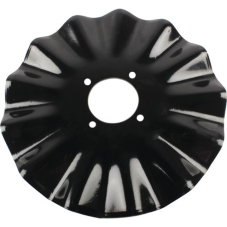 DISQUE DE SEMOIR ONDULE Ø 460X2,5 4 TROUS TYPE HORSCH - 320003