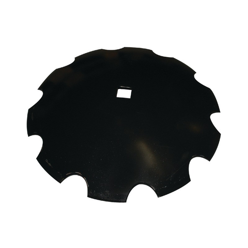 DISQUE CRENELE Ø 610X6 TROU CARRE 41 AGRI-POWER