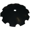 DISQUE CRENELE Ø 610X6 TROU CARRE 41 AGRI-POWER