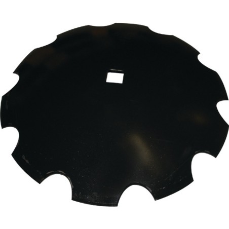DISQUE CRENELE Ø 660X6 TROU CARRE 41 AGRI-POWER