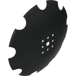 DISQUE CRENELE FOND PLAT Ø 460X5 8 TROUS TYPE AGRISEM AGRI-POWER - TCS-DIS-508