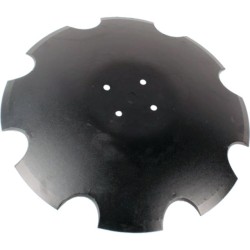 DISQUE CRENELE 510X5 4 TROUS EA105 TYPE LEMKEN - 34910027