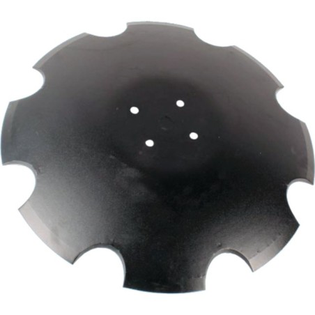 DISQUE CRENELE 510X5 4 TROUS EA105 TYPE LEMKEN - 34910027