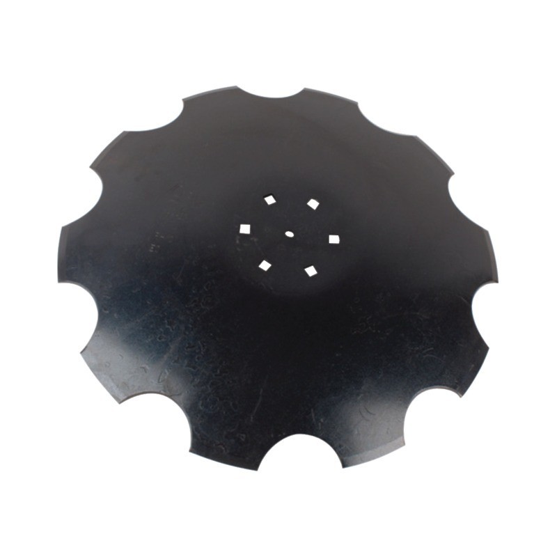 DISQUE CRENELE 510X5 6 TROUS EA100 TYPE KUHN - H2203180 | H2234350